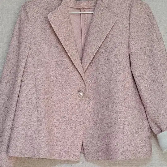 [BUNJANG] IT Misha Pink Tweed Suit Set / it 미샤 핑크 트위드 정장 세트