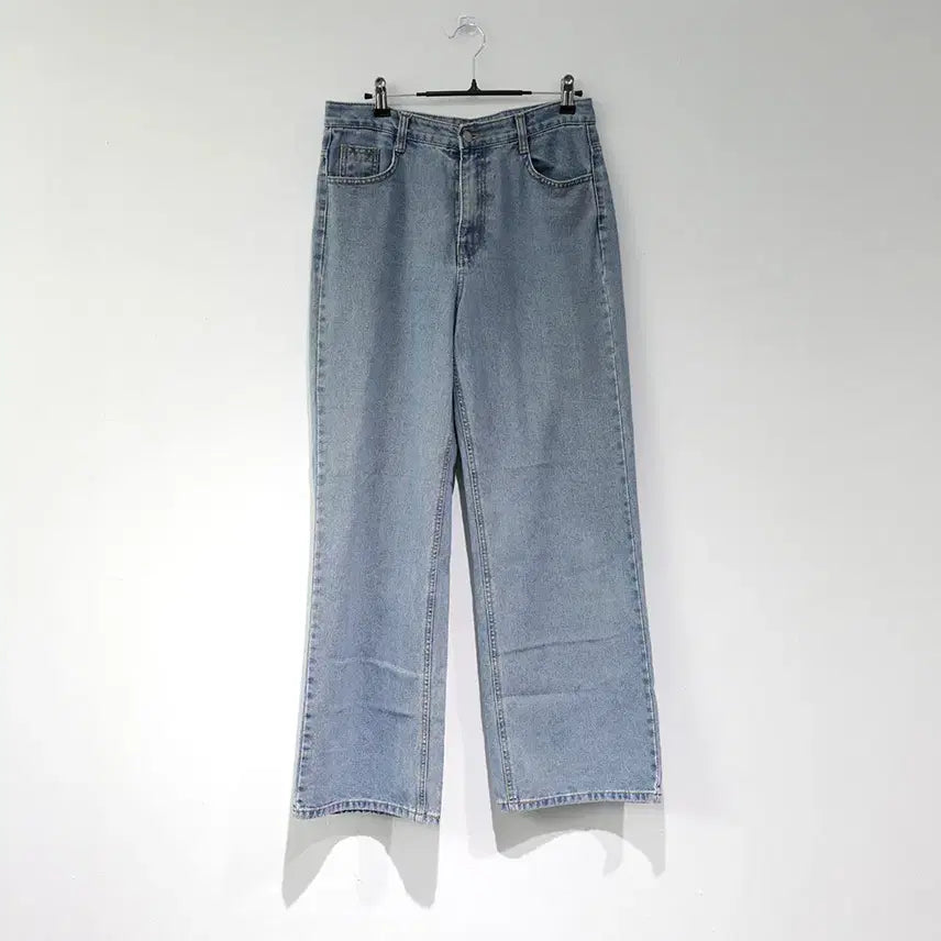 [BUNJANG] Wide Denim Pants / 중청 와이드 데님 팬츠