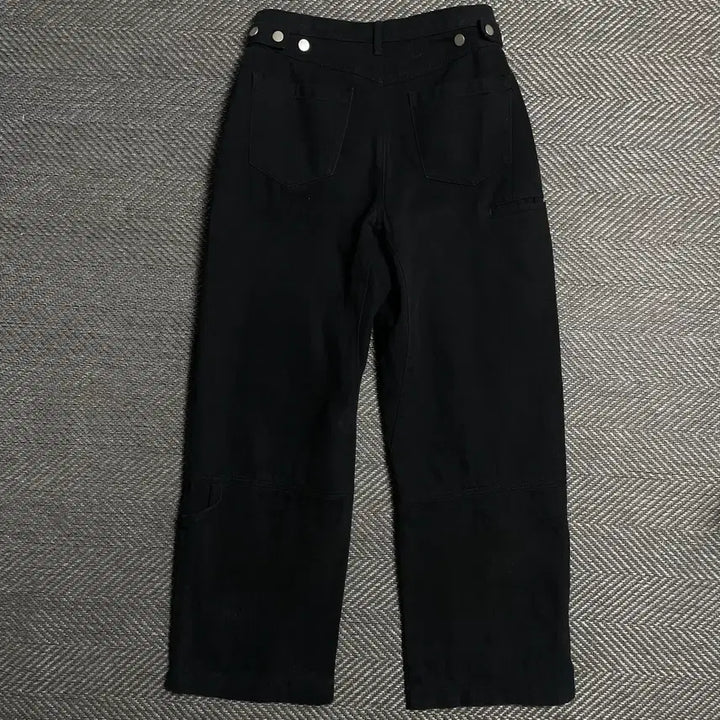 [BUNJANG] Deep House Carpenter Detail Pants (S) / Deep House 와이드 카펜터 디테일 팬츠y 5385