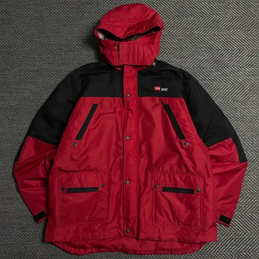 [BUNJANG] DISEL Archive Color Block Mountain Jacket / 00s DISEL 디젤 아카이브 배색 박시핏 마운틴 자켓y 5389