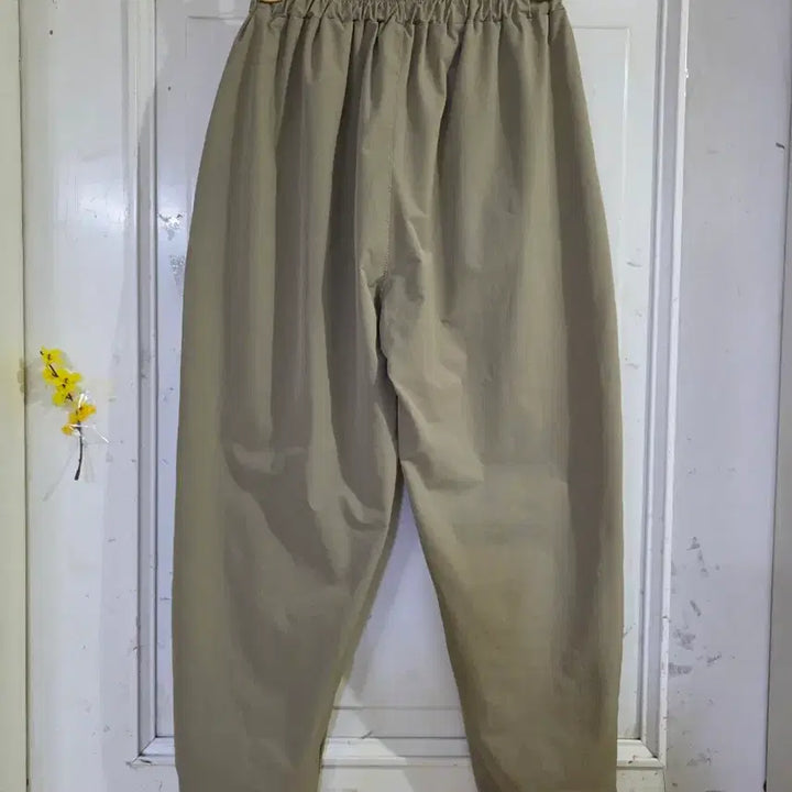 [BUNJANG] Spring Summer Breathable Elastic Waist Baggy Pants / 봄 여름  바스락. 스판 밴딩. 베기통바지  깨끗해요  77사이즈