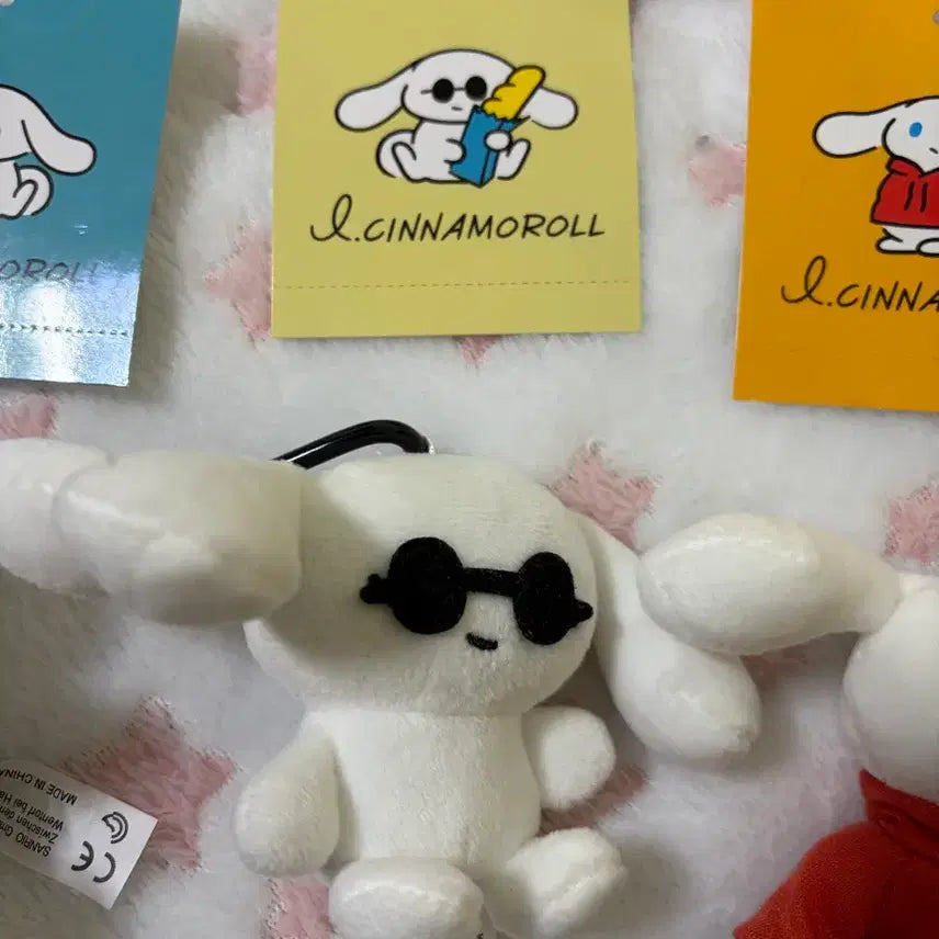 [BUNJANG] Sanrio Cinnamoroll Gojo Satoru Sunglasses Bundle Set / 산리오 아이시나모롤 고죠사토루 선글라스 시나모롤 마스코트 일괄