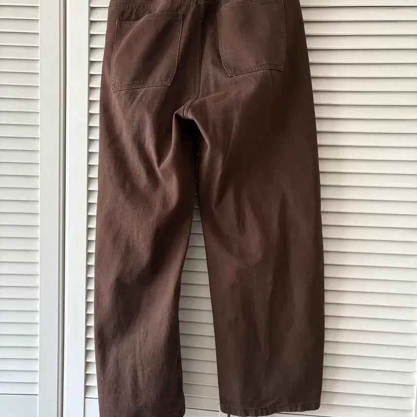 [BUNJANG] Millo Archive Reflect Curved Pants Brown / [XL]밀로아카이브 리플렉트 커브드 팬츠 브라운