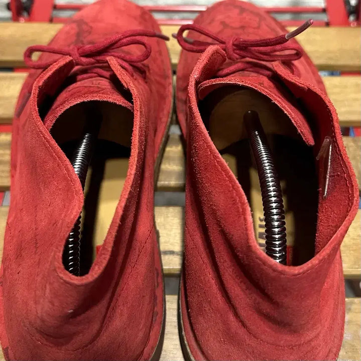 [BUNJANG] Supreme x Clarks Desert Map Desert Boots / US9.5) 슈프림 x 클락스 부츠 남성 남자 데저트 맵 데저트 부츠