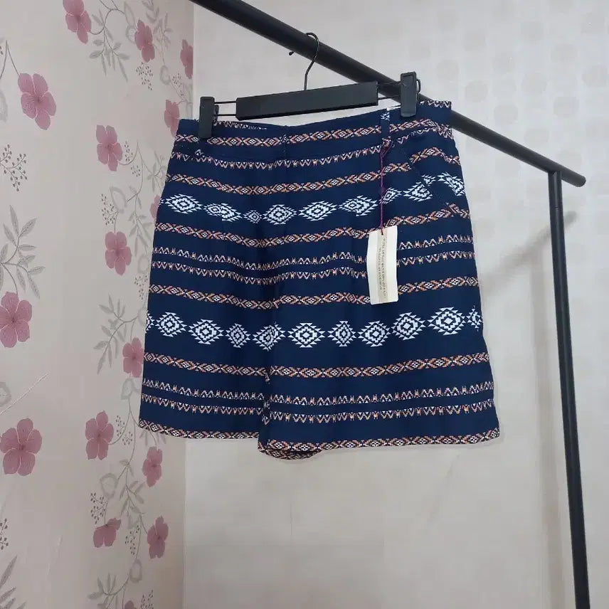 [BUNJANG] Olivia Lauren Patterned Culotte Shorts / 올리비아로렌큐롯팬츠