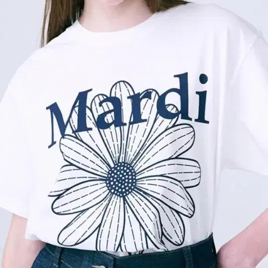 [BUNJANG] Mardi Mercredi Daisy T-shirt / 마르디메크르디 데이지 티셔츠