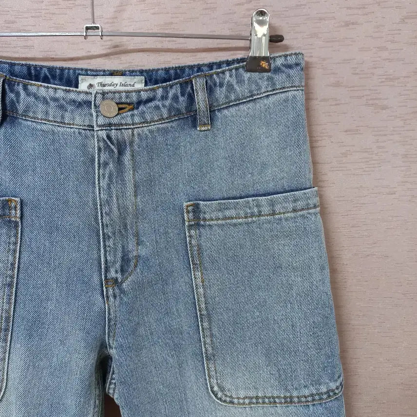[BUNJANG] Thursday Island Blue Wash Jeans / B4-28/써스데이아일랜드 블루 워싱 청바지
