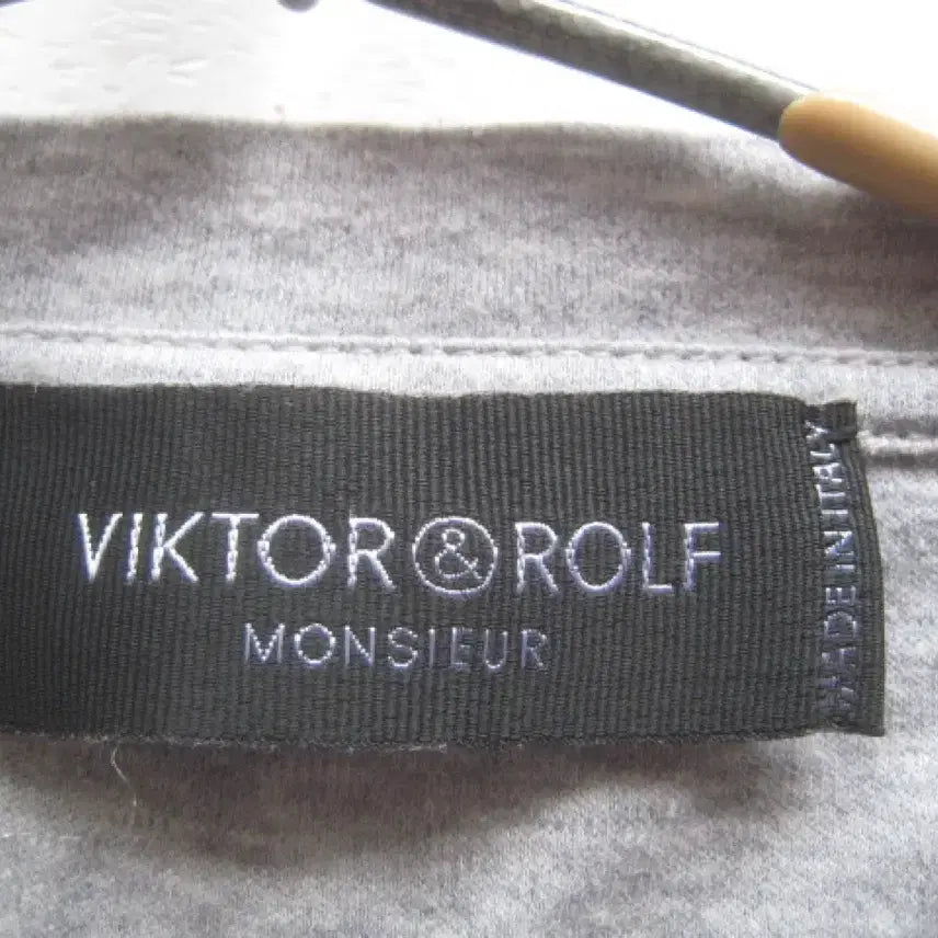[BUNJANG] Viktor &amp; Rolf Nylon Docking Pocket T-Shirt / 빅터앤롤프 나일론 도킹 포켓 티셔츠