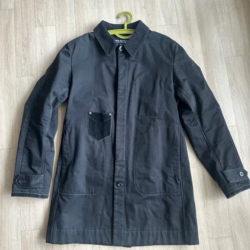 [BUNJANG] Comme des Garcons Junya Watanabe Patch Coat Black L / 꼼데가르송 준야 와타나베 패치 코트 블랙 L
