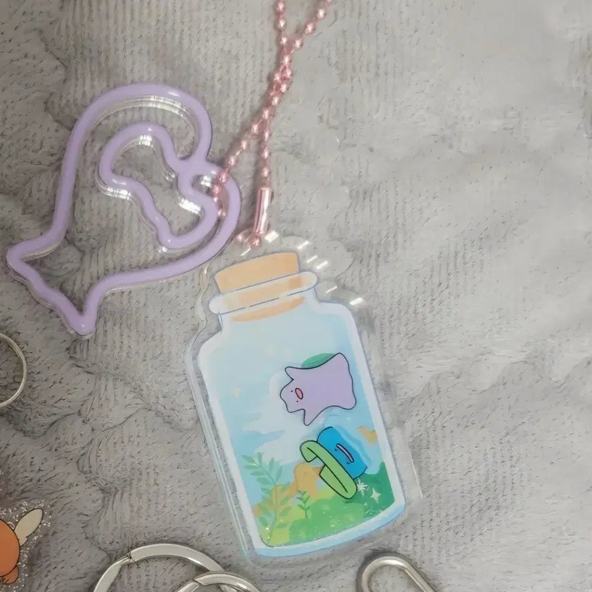 [BUNJANG] Pokemon Metamong Keychain / 메타몽 흔들흔들 키링 연꽃몬 포켓몬 팝업