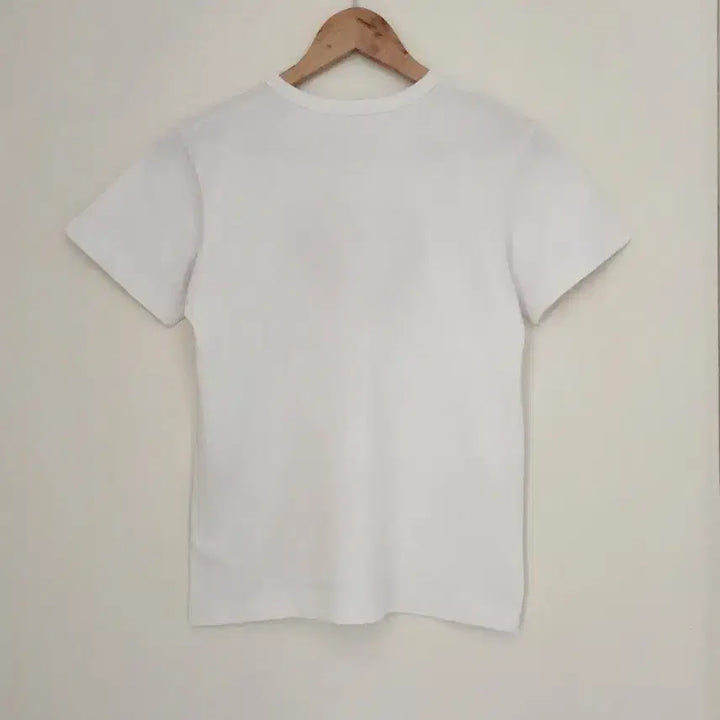 [SOLD OUT] 상태최상(매장판) 꼼데가르송 플레이 화이트 하트 로고 반팔티 M
