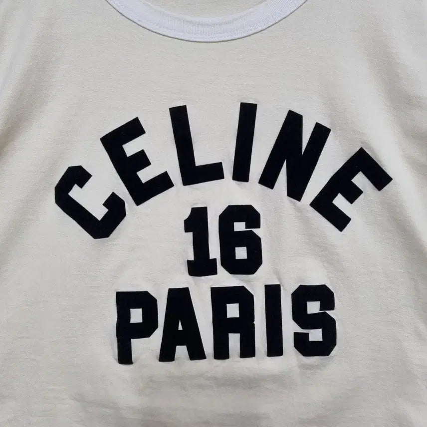 [BUNJANG] Celine Crop Short Sleeve T-shirt / 셀린 크롭 반팔티 여44ㅡ0428