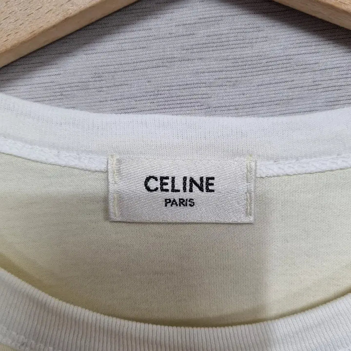 [BUNJANG] Celine Crop Short Sleeve T-shirt / 셀린 크롭 반팔티 여44ㅡ0428