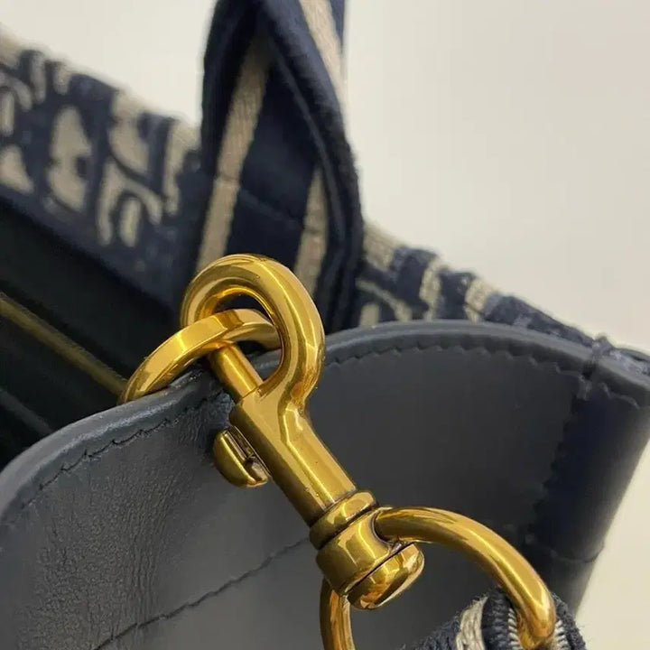 [SOLD OUT] 디올 오블리크 스몰 토트백 네이비