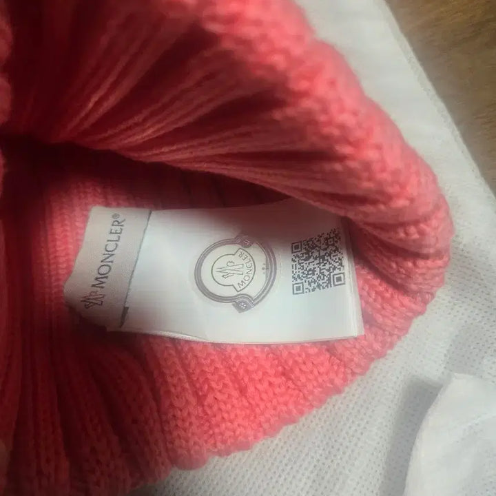 [BUNJANG] Moncler Pink Beanie / 몽클레어 비니 정품