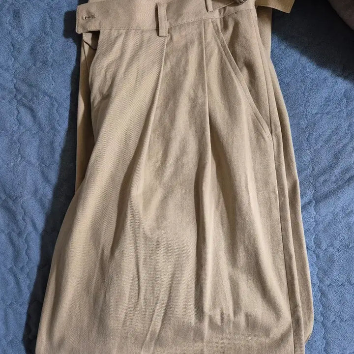 [BUNJANG] Nohant Wide Chino Pants Beige / 노운 와이드 치노 팬츠 1사이즈 베이지