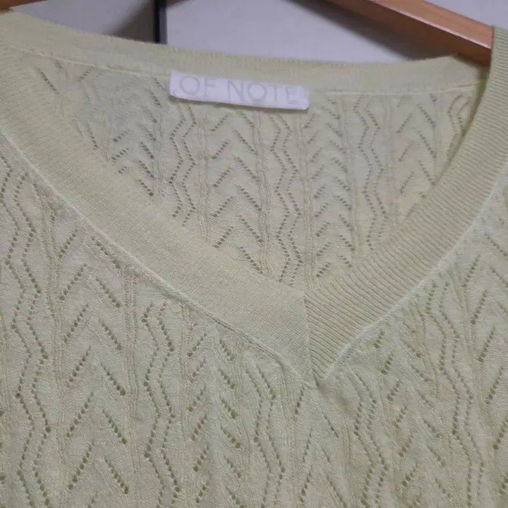 [BUNJANG] OF NOTE Eyelet Knit Top / OF NOTE 오프노트 아일렛 니트