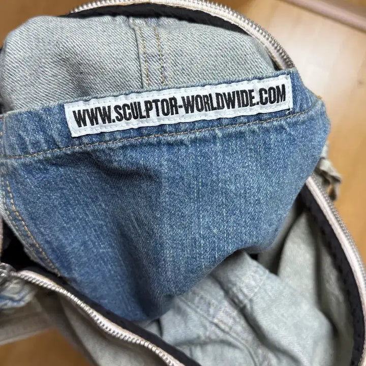 [BUNJANG] Sculptor Denim Duffel Bag / 스컬프터 데님 더플 백