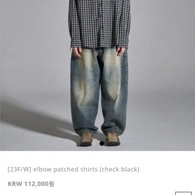 [BUNJANG] Nohant Check Shirt Size 2 / 노운 체크셔츠 2사이즈