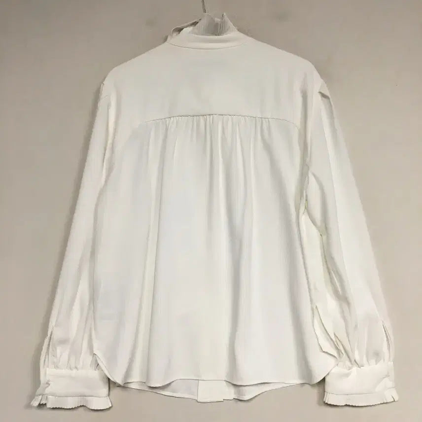 [BUNJANG] Lucky Chouette Ruffle Tie Blouse / 럭키슈에뜨 러플 타이 블라우스
