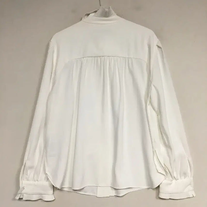 [BUNJANG] Lucky Chouette Ruffle Tie Blouse / 럭키슈에뜨 러플 타이 블라우스
