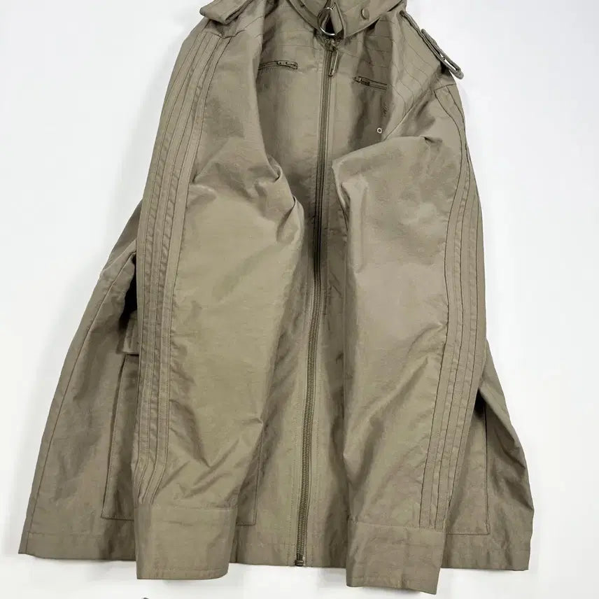 [BUNJANG] Adidas Old School M65 Windbreaker Jacket / (M) 아디다스 올드스쿨 m65 바람막이 자켓 베이지