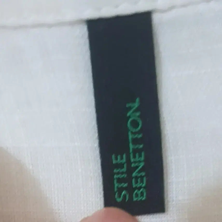 [BUNJANG] Benetton Linen Shirt / 베네통(린넨)셔츠