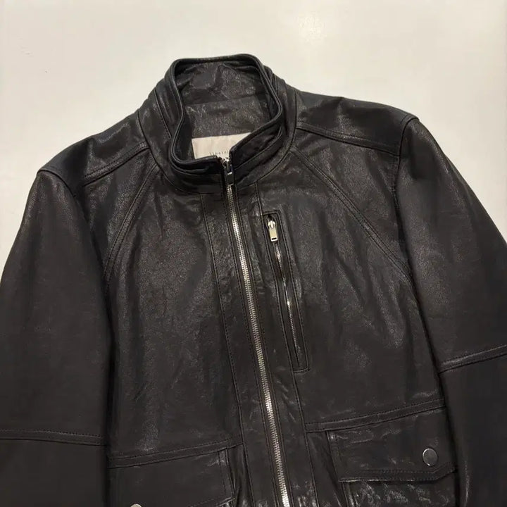 [BUNJANG] Liver Classy Lambskin Leather Jacket / [100] 19FW 리버클래시 양가죽 블랙 레더 자켓