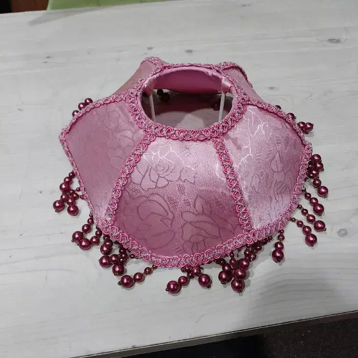 [BUNJANG] Unused Pink Bead Lamp Shade / 미사용 전등/스탠드 갓 개당 판매