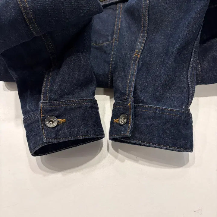 [BUNJANG] [105] 빈폴 데님 자켓 Beanpole 빅로고 청자켓 / [105] 빈폴 데님 자켓 Beanpole 빅로고 청자켓