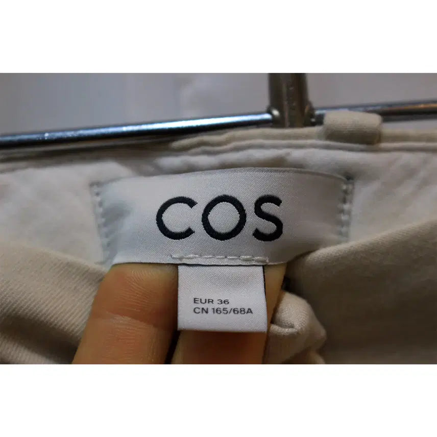 [SOLD OUT] 27인치 COS 코스 와이드핏 코튼 팬츠 b899