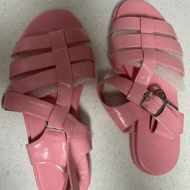 [BUNJANG] Calin Pink Sandals / 깔랑 calin 샌들