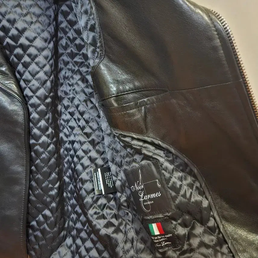 [BUNJANG] Noir Larmes Black Label BR8-4 Double Rider Jacket / 95 M ~ 100 L) 느와르 라르메스 블랙라벨 BR8-4