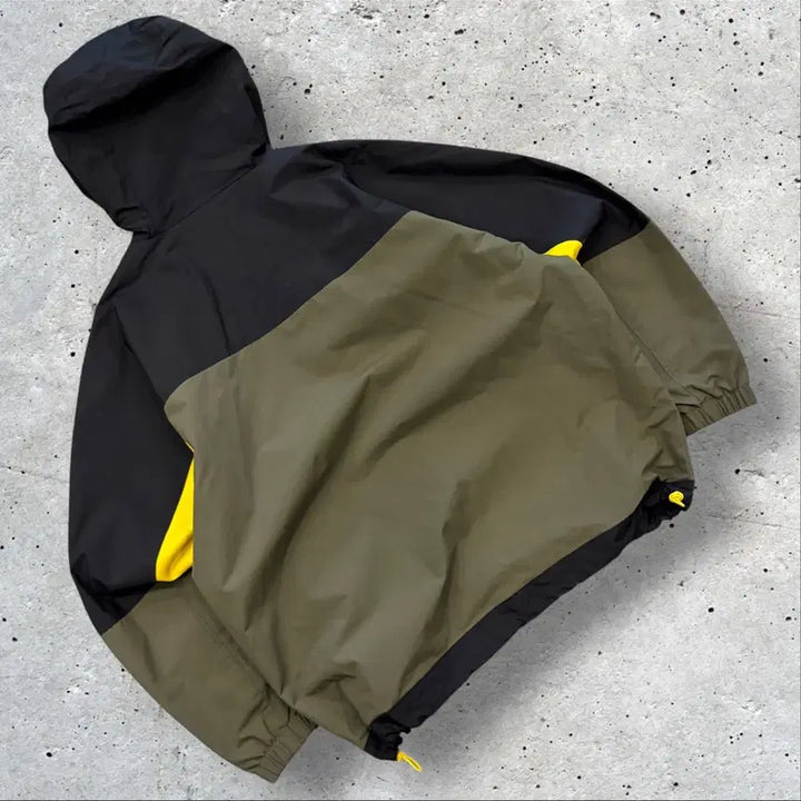 [BUNJANG] Vans Anorak Windbreaker Jacket / [S] 반스 아노락 바람막이 블랙/카키/옐로우