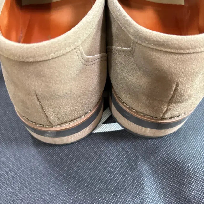 [BUNJANG] TISTORY Suede Loafers Beige 280 / TISTORY 스웨이드 로퍼 베이지 280