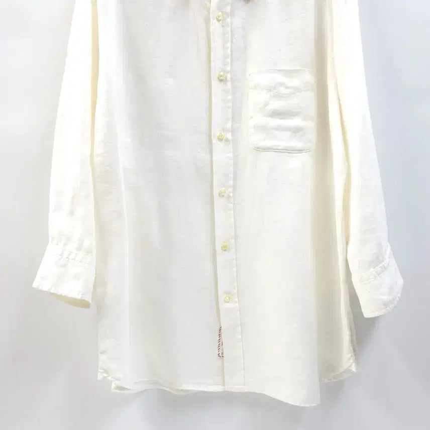 [BUNJANG] BEAMS LIGHT Linen Shirt / BEAMS LIGHT 빔스 라이트 7부소매 린넨셔츠 남방 C526