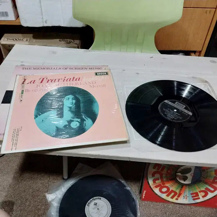 [BUNJANG] Various Artists La Traviata Highlights LP Record / 민트급 엘피/클래식 - 라트라비아타 하이라이트