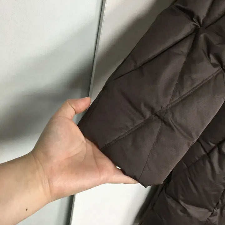 [BUNJANG] ISAE Quilted Down Long Padded Coat / ISAE 이새 퀼팅 다운 롱패딩 10