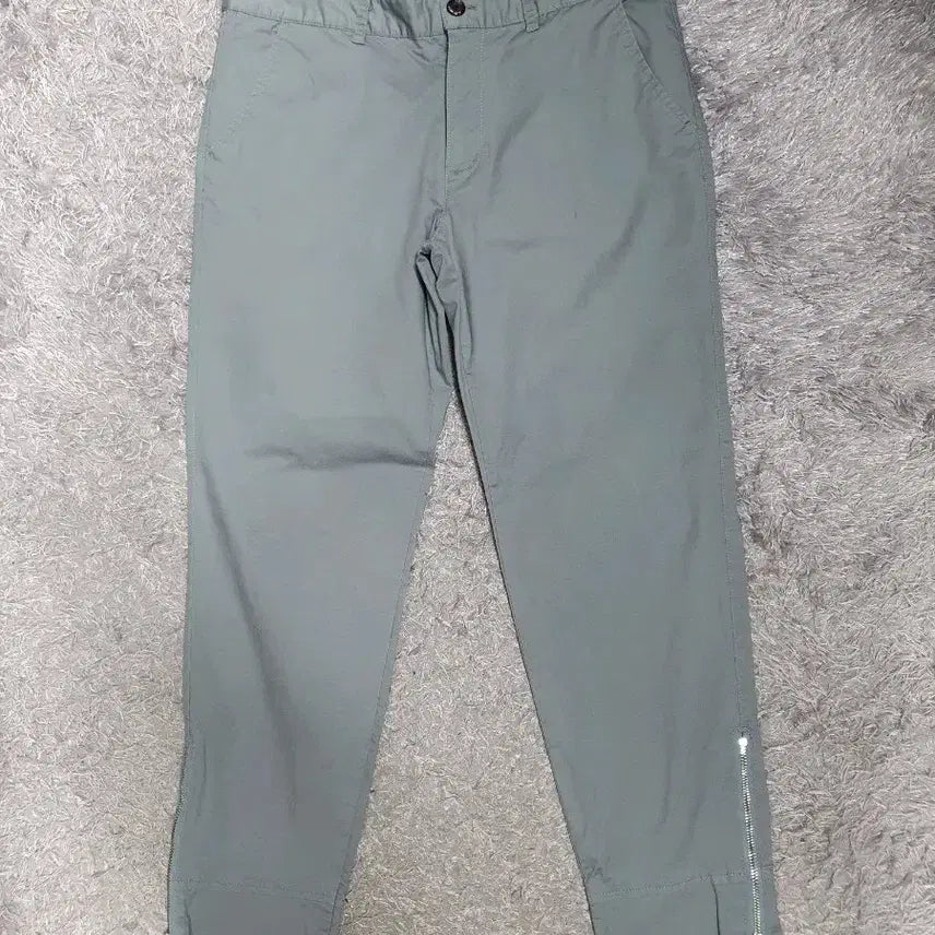 [SOLD OUT] 닐바렛 면바지 밑단지퍼 팬츠 L