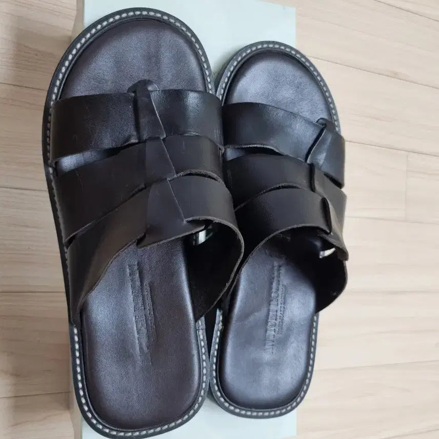 [SOLD OUT] 안티치 로마니 피셔맨 슬리퍼 아말피 다크 브라운 41