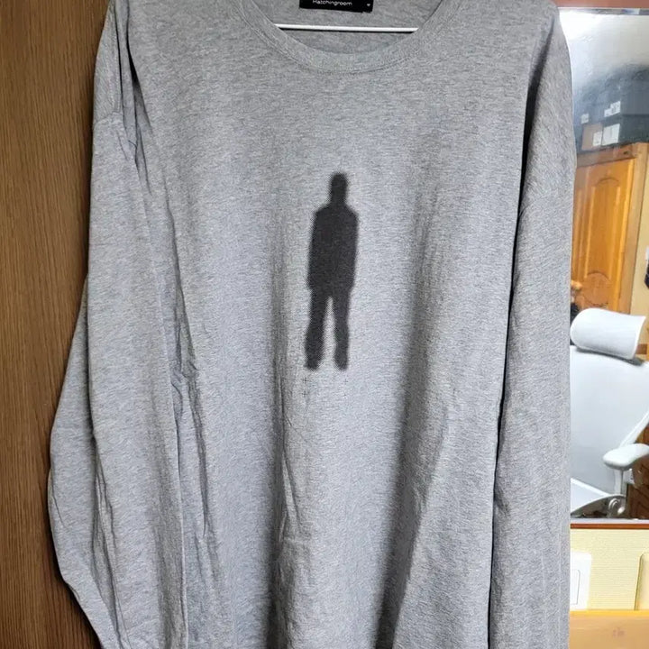 [BUNJANG] Hatching Room Long Sleeve Shirt - Gray (Size 4) / 해칭룸 롱슬리브 4사이즈