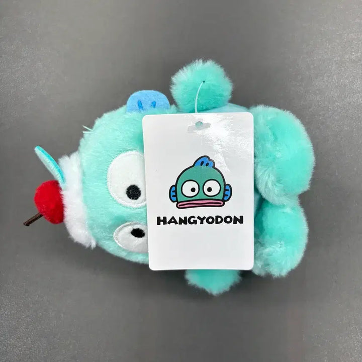 [BUNJANG] Sanrio Hangyodon Plush Keychain Mint / (미사용 12cm) 산리오 한교동 인형 키링 민트색
