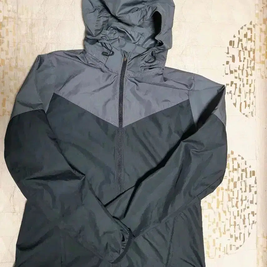 [BUNJANG] Nike Gray Hooded Windbreaker Jacket L / 나이키 회색 후드 바람막이 자켓 L