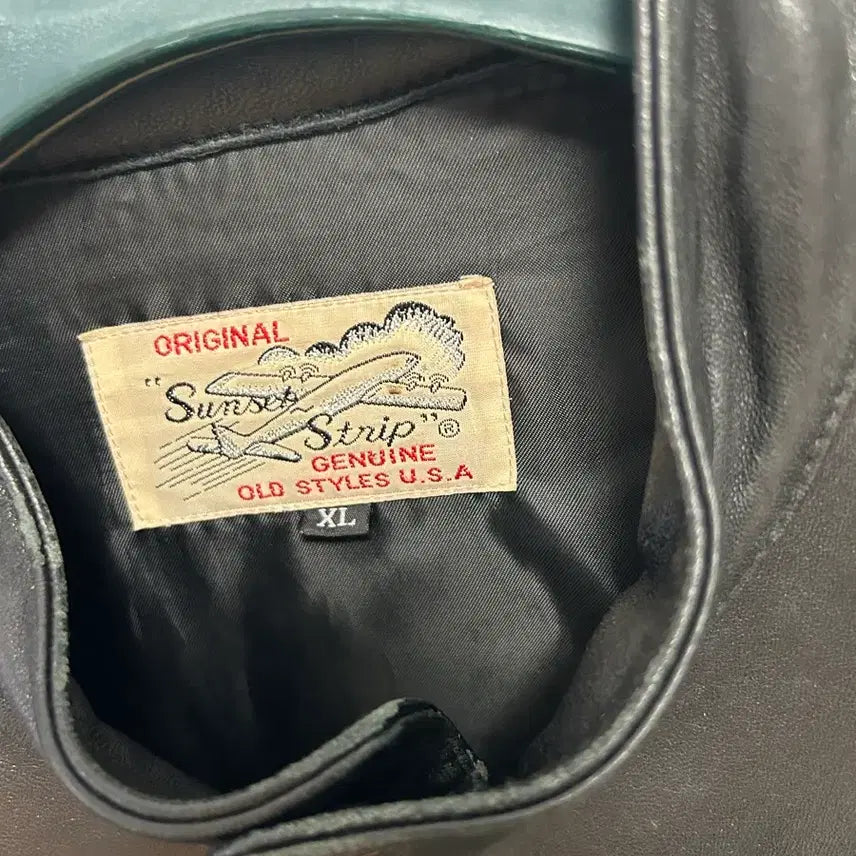[BUNJANG] Sunset Strip Single Rider Leather Jacket / 선셋스트립 싱글라이더 가죽자켓