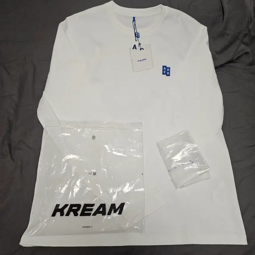 [BUNJANG] ADER Error Long Sleeve XL Cream / 아더에러 롱슬리브 xl 크림판 새상품