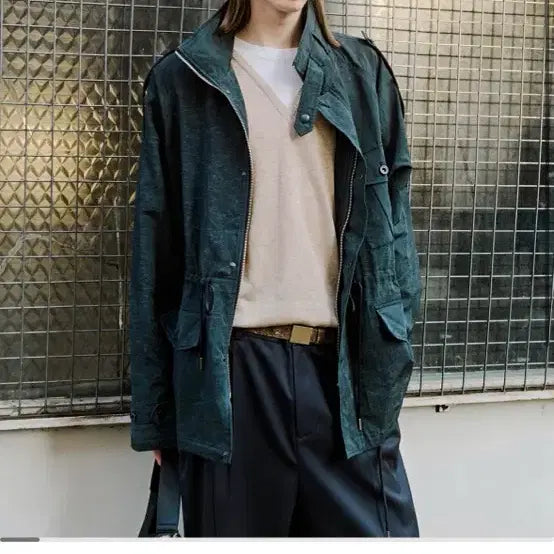 [BUNJANG] MMIC Studio Jacket Charcoal M / MMIC 스튜디오 자켓 차콜 M