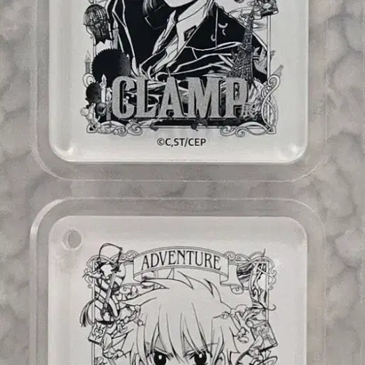 [BUNJANG] Musinsa Clamp Exhibition Acrylic Keyring Set / 세트 무신사 클램프전 아크릴
