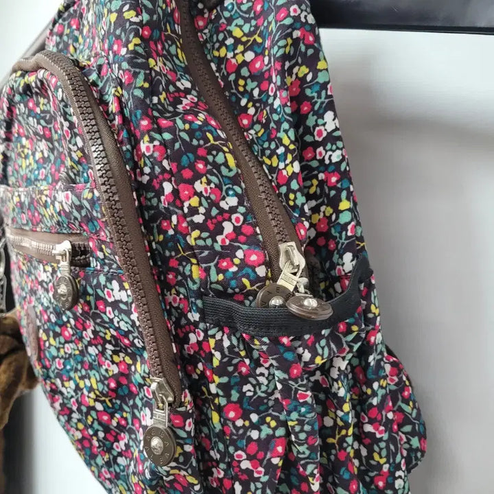 [BUNJANG] Kipling Flower Backpack / 플라워 백팩