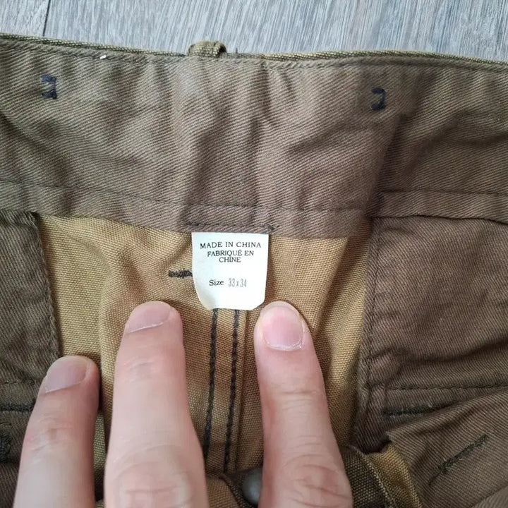 [BUNJANG] RRL Double RL Straight Fit Canvas Utility Work Pants / 33/34 RRL 더블알엘 스트레이트핏 캔버스 유틸리티 워크 팬츠