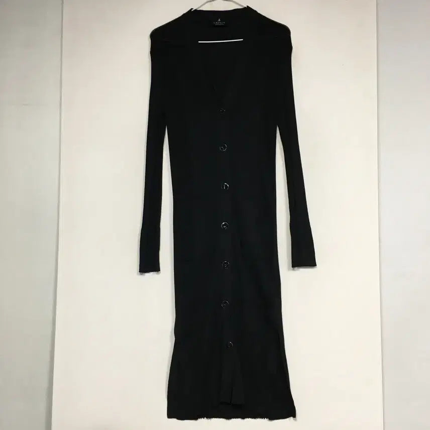 [BUNJANG] Lanvin Ribbed Long Cardigan M / 랑방 골지 롱 가디건 M